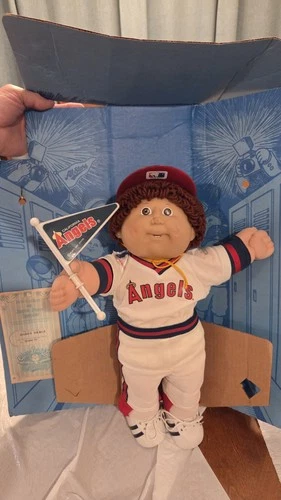Angels Baseball Cabbage Patch Doll  HM-10