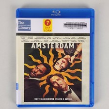 Amsterdam Blu-ray DVD Movie R Comedy Crime Mystery Thriller 20th Century Fox