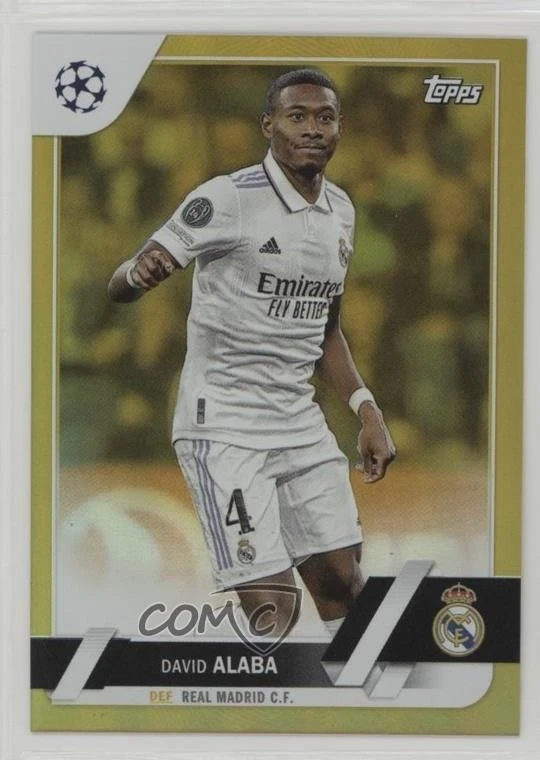 PANINI SELECT SOCCER David Alaba 24/30 autographe Autriche étoile