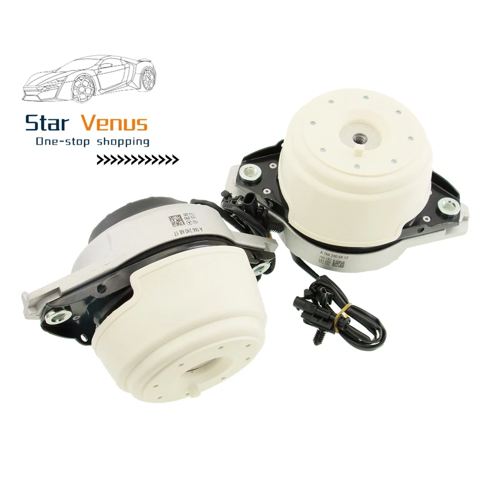 Genuine Mercedes-Benz W166 GL350 ML350 LH&RH Engine Mount 1662406817 1662406917 - Image 3 of 4