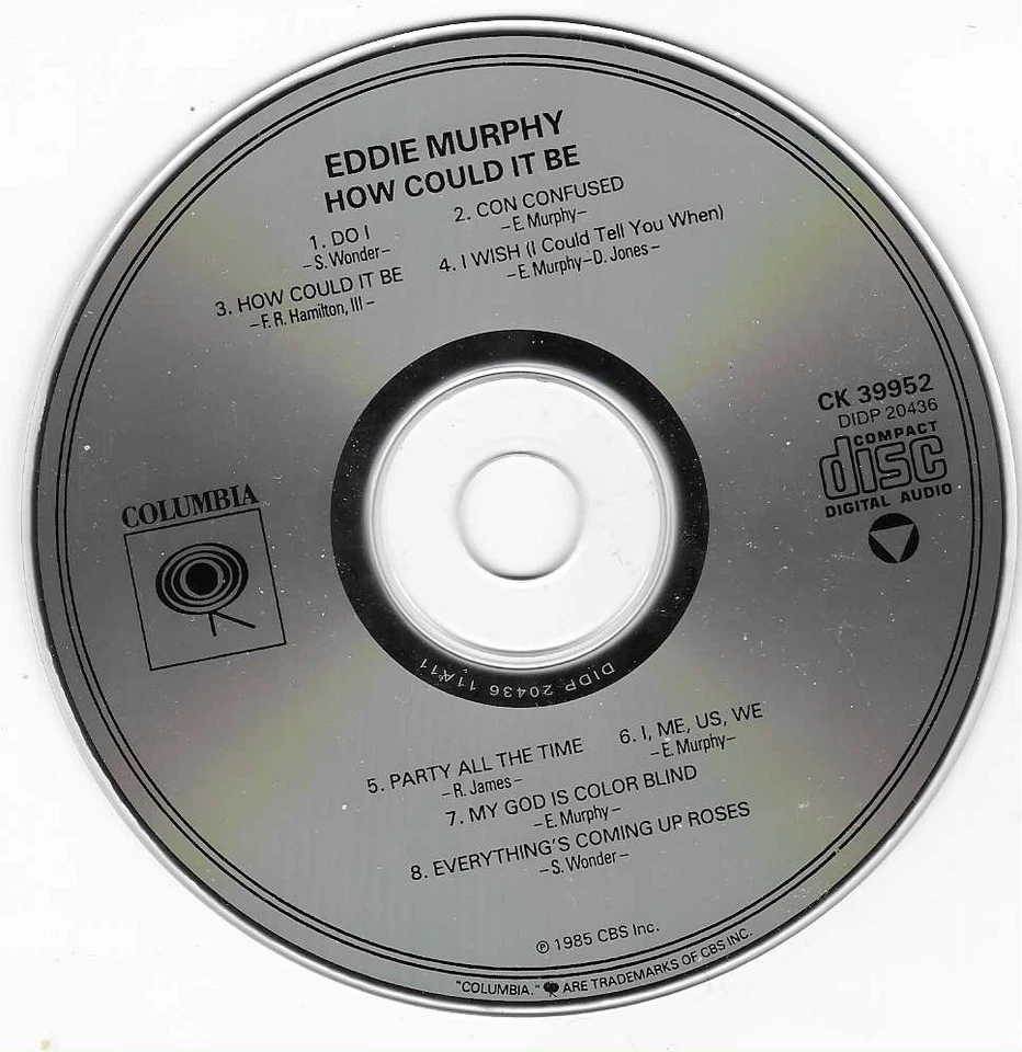 Eddie Murphy How Could It Be Columbia /CBS Records 1985 U.S.A. Very Clean - Image 3 of 3