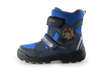 Lurchi Jungen Schneestiefel in größe EU 35 Blau