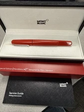 MONTBLANC M Red Special Edition designed by Marc Newson Red Resin Fountain Pen