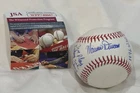 New York Yankees World Series 1996 Mariano Duncan Autographed Baseball JSA COA