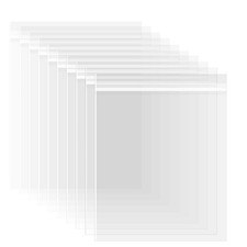 100 PCS Crystal Clear Sleeves Storage Bags 815/16x113/8 Inch For Art Prints