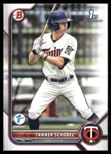 Tanner Schobel 2022 Bowman Draft 1st Edition Minnesota Twins #BD-28