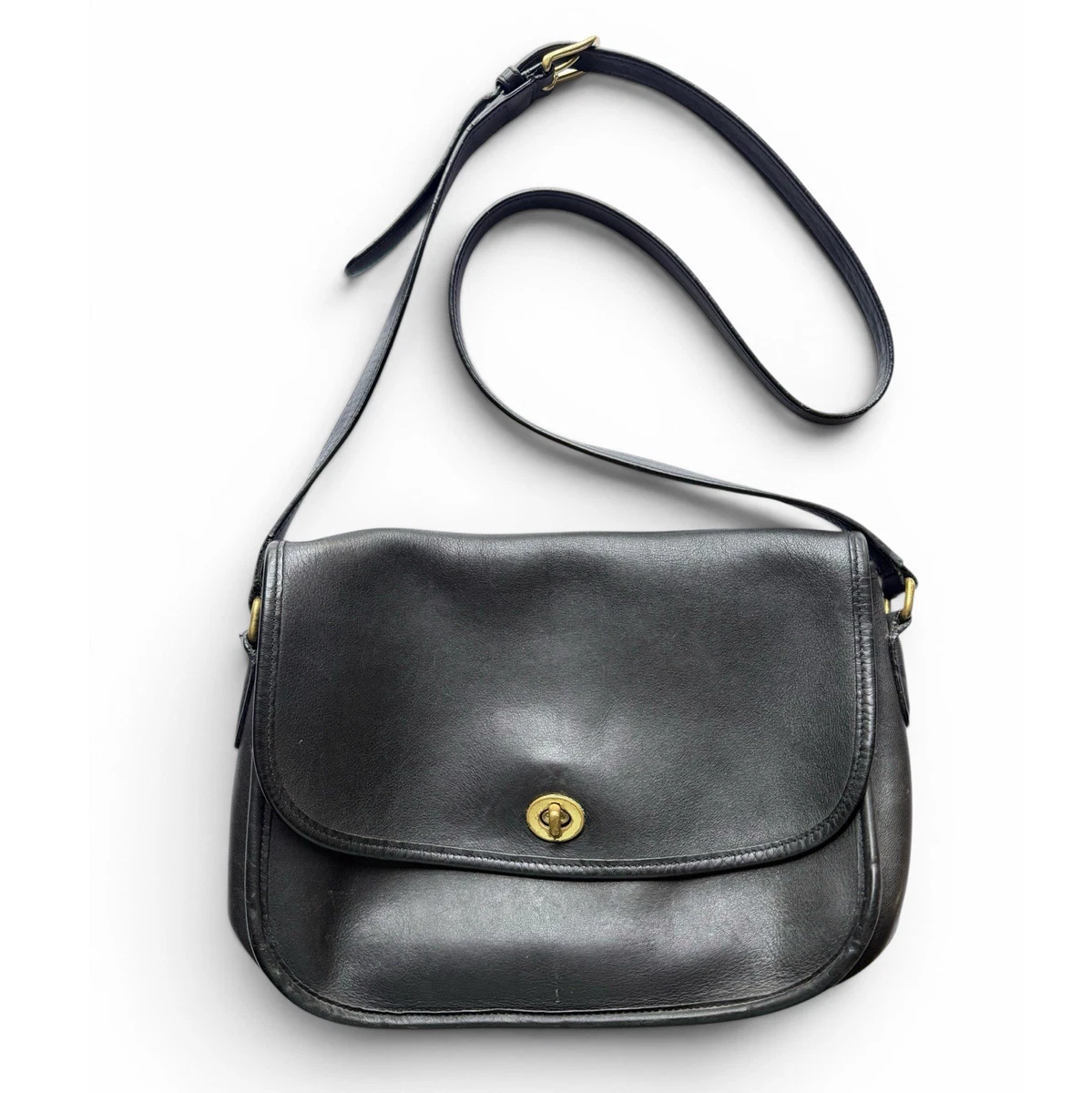 Coach Leather Black Vintage Bags, Handbags & Cases for sale | eBay