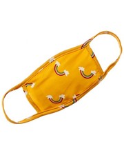 Bobeau Kids Cloth Face Mask Yellow Os