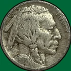 1917 Buffalo Nickel Very Fine VF Coin #34755