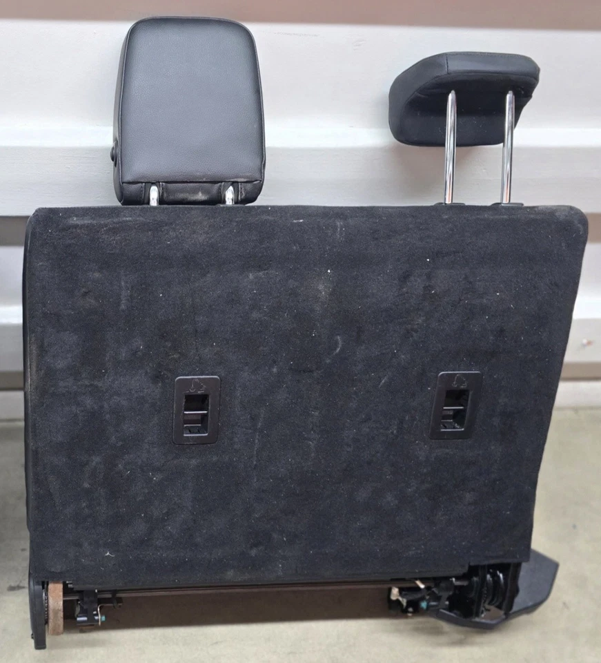 Tercera fila asientos izquierdos Ford Expedition 2018-2021 edición limitada cuero negro OEM Foto 2 de 3