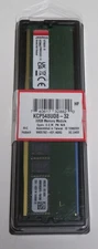 Kingston 32GB DDR5-4800 PC5-38400 CL40 Single Channel Desktop Memory Module New