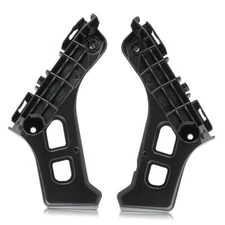Set of 2 Front Driver Right Passenger Side Bumper Cover Side Support Bracket 