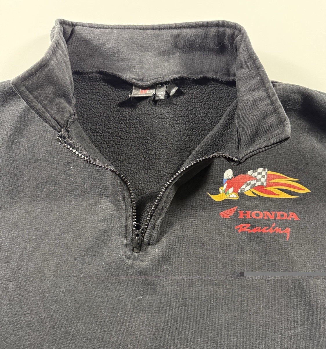 Honda Racing Woody Woodpecker Joe Rocket Sweatshirt ¼ Zip Jacket