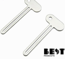 2pcs Toothpaste Squeezer Tube Dispenser Facial Cleanser Cosmetics Squeeze Tools.