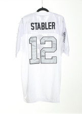 Ken Stabler #12 Oakland Raiders Mitchell & Ness Authentic 1977 Throwback Size 52