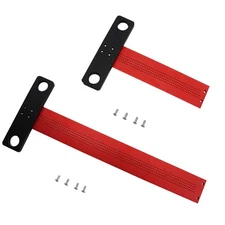 Measure Ruler Easy to operate Multifunctional Woodworking Ruler Hole Precision
