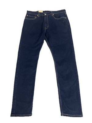 Levis 512 Men s 36X32 Slim Taper Fit Stretch Blue Denim Jeans New