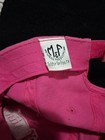 Justin Boots Strapback Hat Pink One Size Adjustable Embroidered Bling — photo 5