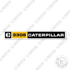 Fits Caterpillar 3306 Decal Kit Equipment Decals Engine Sticker