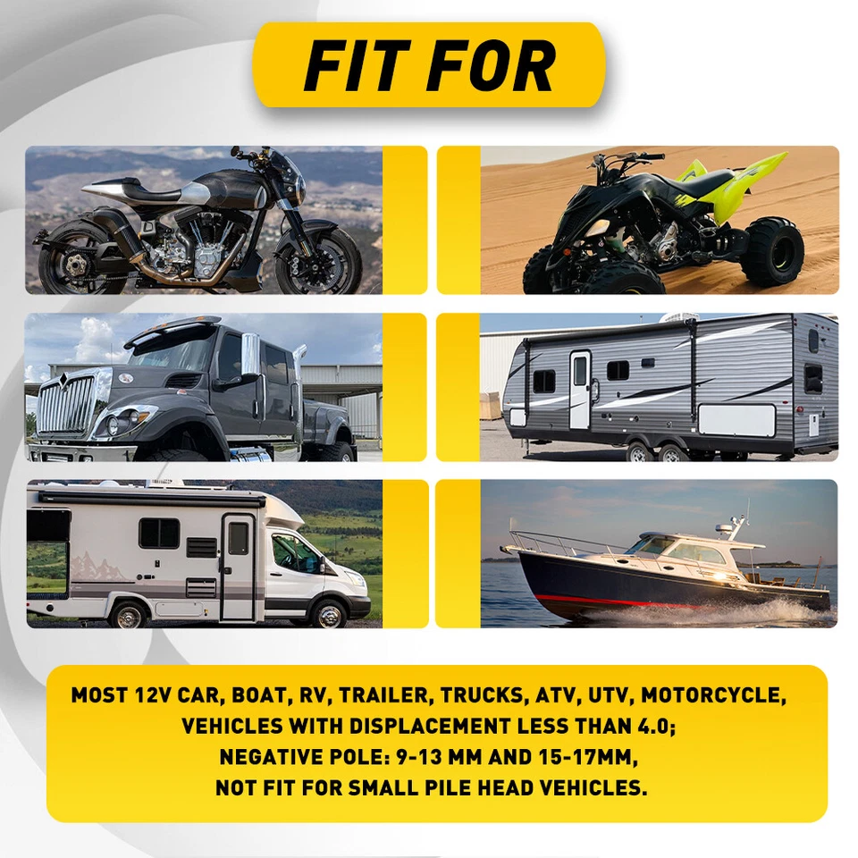 12V 240A Kill Switch Automatic Power Shut Off Switch Remote Battery Disconnect H - Image 2 of 4