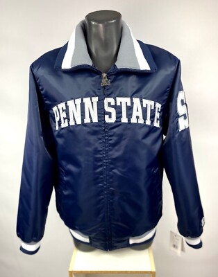 Starter Penn State Nittany Lions ジャケット PENN STATE NITTANY LIONS STARTER Full Zip Track Jacket M L