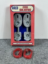 Vintage 40s 50s Arco Childrens Ice Skates NIB Great Vintage Outdoor Winter Decor