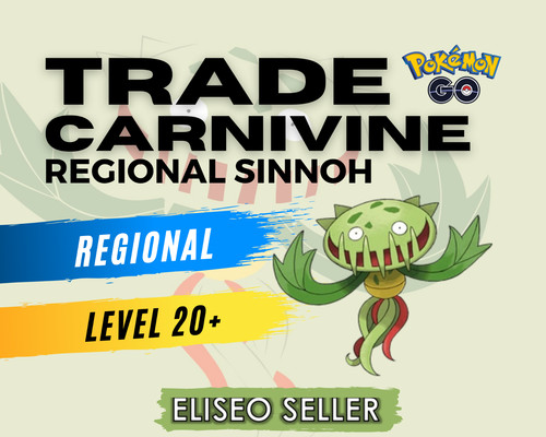 Pokemon Carnivine GO  - Regional Sinnoh