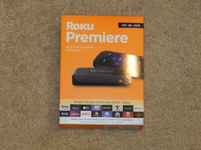 Roku Premiere 4K HDR Streaming Player HD Watching TV Stream *** BRAND NEW ***