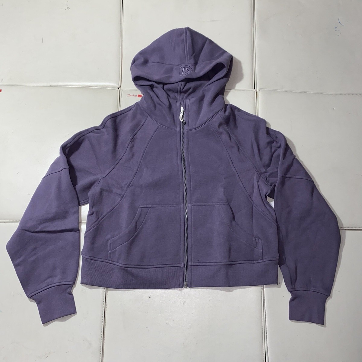 Lululemon scuba 薄紫 フルジップ フード付きジャケット Lululemon Scuba Full-Zip Hoodie - Lilac Ether / Gold - lulu