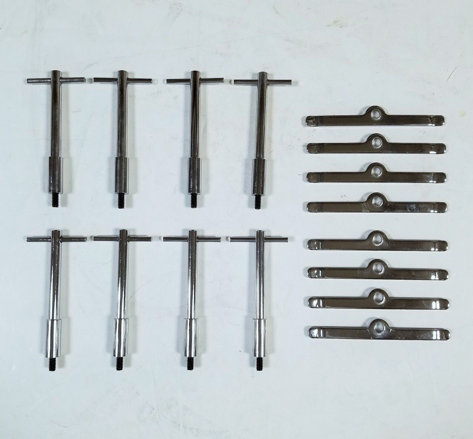 Sbc Valve Covers Red Anodized Tall T-Bar Valve Cover Hold Down Kit For SBC Chevy 283, 327, 350 Engines Valve Covers Small Block Chevy 350