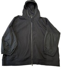 Athleta Womens Size 3X Black Long Sleeve On My Way Triumph Hoodie Sweatshirt