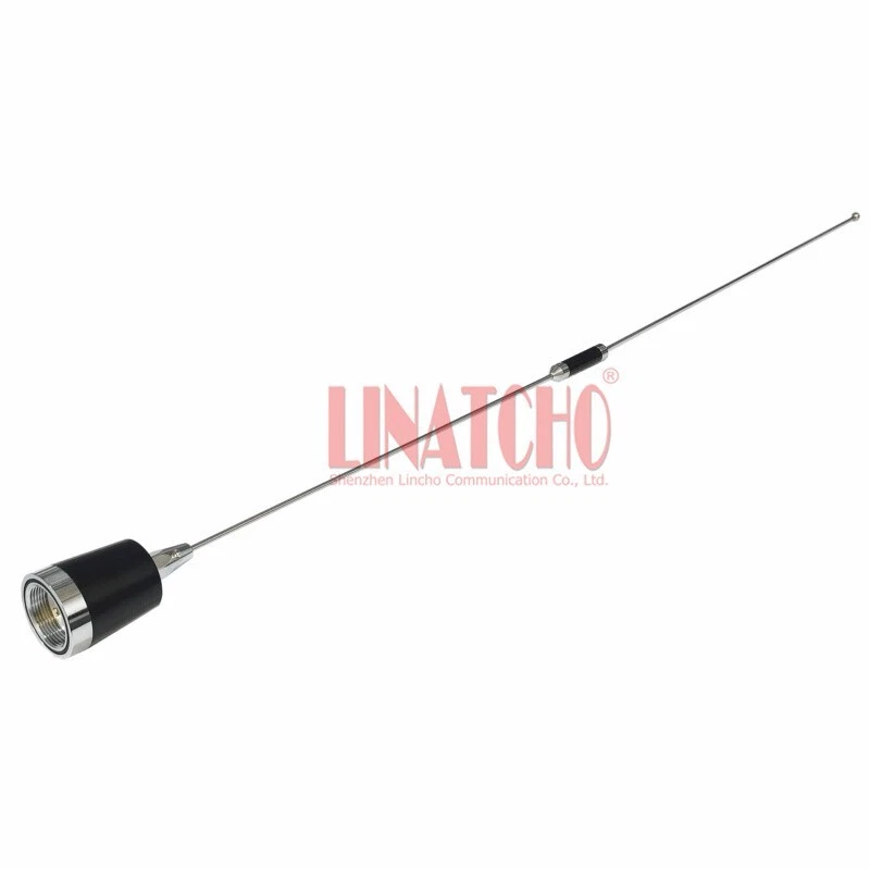 Antena bidireccional desmontable UHF 400-470MHz 5,5 dB vehículo móvil NMO montaje coche Foto 3 de 4