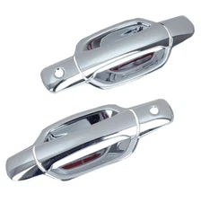 2004-2012 Chevy Colorado GMC Canyon Chrome Door Handle COVER 2dr W/PSGR KEYHOLE
