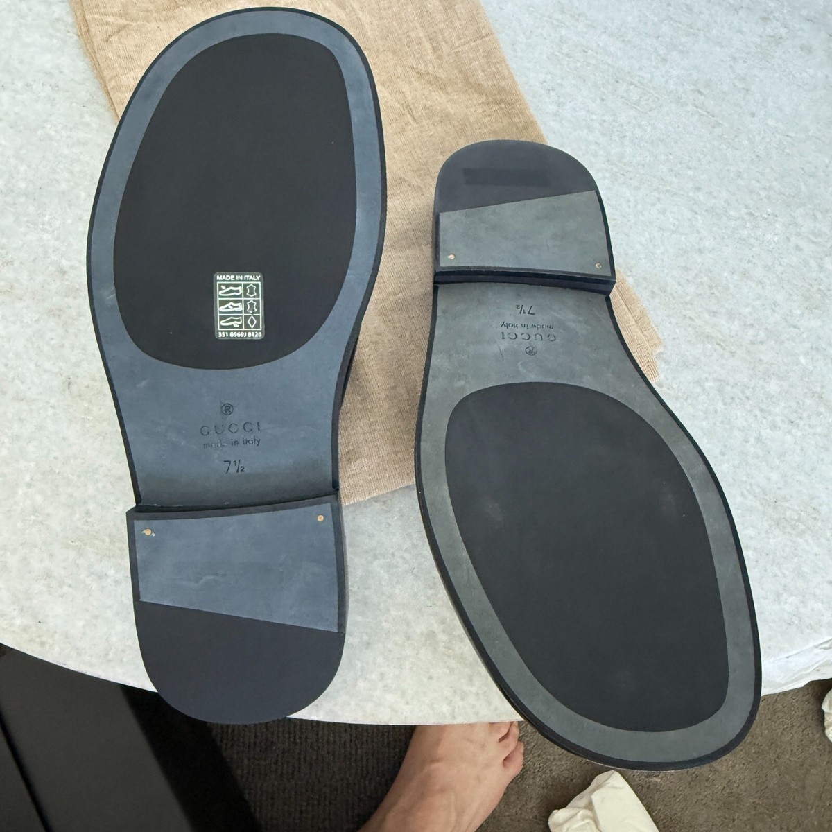 GUCCI ブラックミュール Gucci Monogrammed mules | Women's | Vitkac