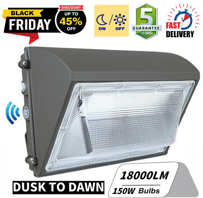 LED Wall Pack Light,150Watt Commercial Outdoor Lights Security Lighting Fixture