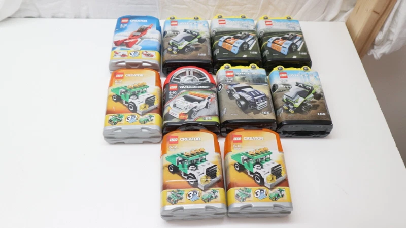 LEGO Creator Racer Car Sets Lot
