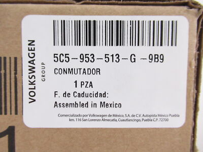 Genuine OEM VW 5C5-953-513-G-9B9 Multi Function Switch 11-18 Jetta 12-19 Beetle