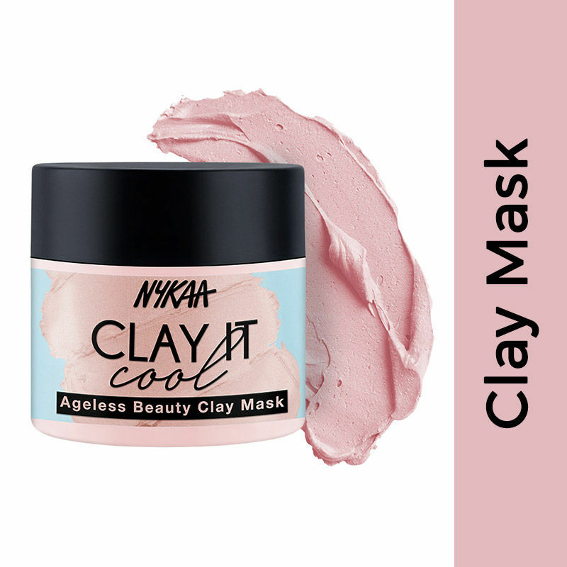 Nykaa Clay IT Cool Clay Mask 100gm for Ageless Beauty with Free Shipping-image