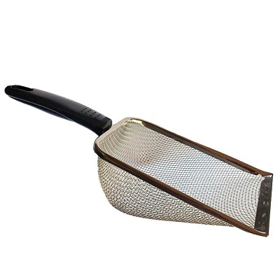 ZOO MED Dragon ca. 28 cm Sandsieb Schaufel Sieb Kotsieb für Reptilien Terrariensand