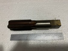 1-1/4"- 7 BRITISH STD WHITWORTH - BSW TAP, HSS, BOTTOMING HAND TAP, MADE IN USA