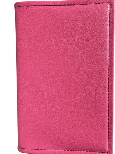 AA Big Book Cover For Hardcover Normal Primt Pink  Color Leather Like Feel - Imagen 2 de 3
