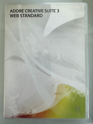 Adobe creative suite 3 web standard Mac STUDENT EDITION