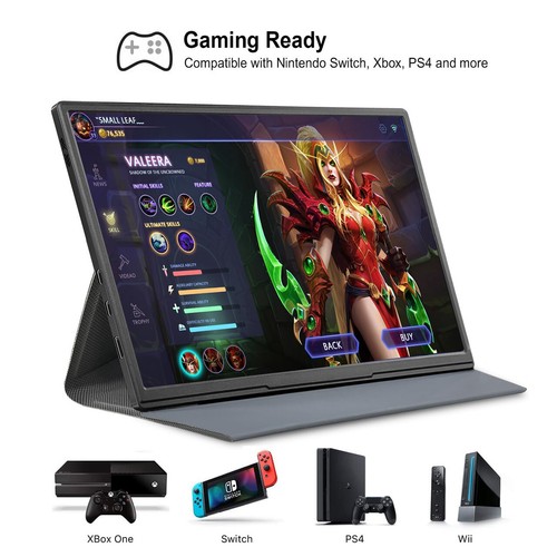 10.5inch Portable Monitor 1920x1280P FHD IPS Screen USB-C Laptop Monitor Second - Picture 5 of 9
