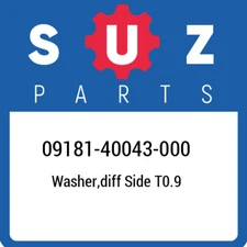 09181-40043-000 Suzuki Washer,diff side t0.9 0918140043000, New Genuine OEM Part
