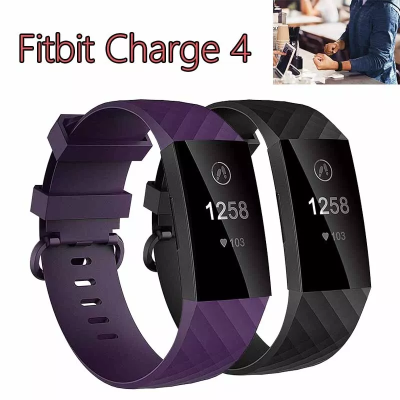 Fitbit Charge 4 Fitness Activity Tracker, GPS + Heart Rate Sleep