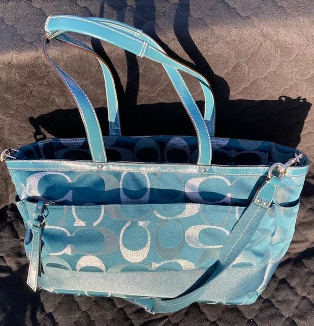 Used coach sales diaper bag