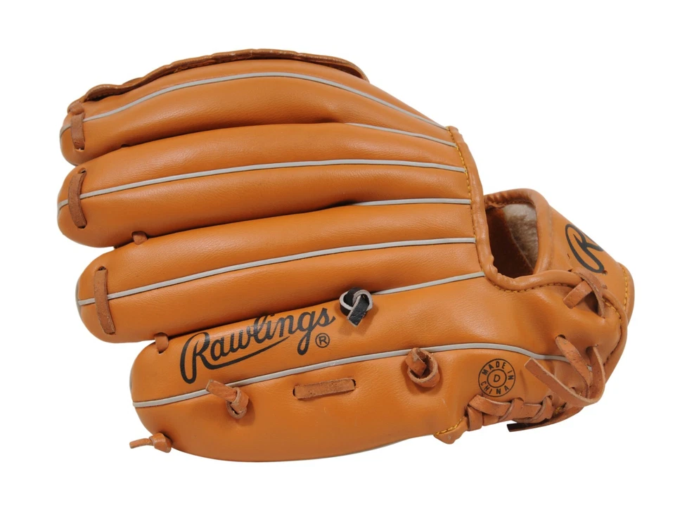 Guante de béisbol Rawlings vintage años 90 RBG 160 Ken Griffey Jr diestro 10,5 Foto 3 de 4