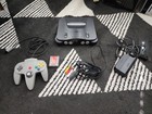 Nintendo 64 Black Console N64 Used Tested with Controller & Memory Card