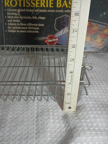 Char Broil Rotisserie Basket Univer Lol Model 4184727 Open Box NEW - Picture 5 of 12