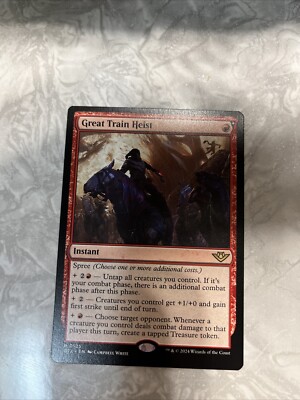 MTG Great Train Heist Outlaws of Thunder Junction 0125 Regular Rare